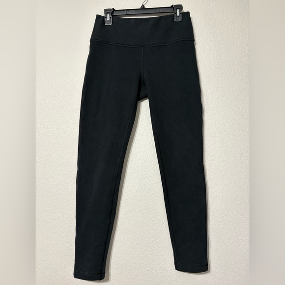 Lululemon Black Fleece Leggings. Very Soft, Thick, Warm and Comfortable.  Winter - Picture 1 of 12